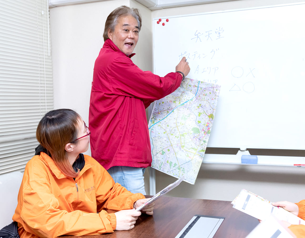 交通ルールから徹底して研修